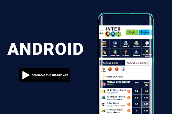 Interbet's Betting App'